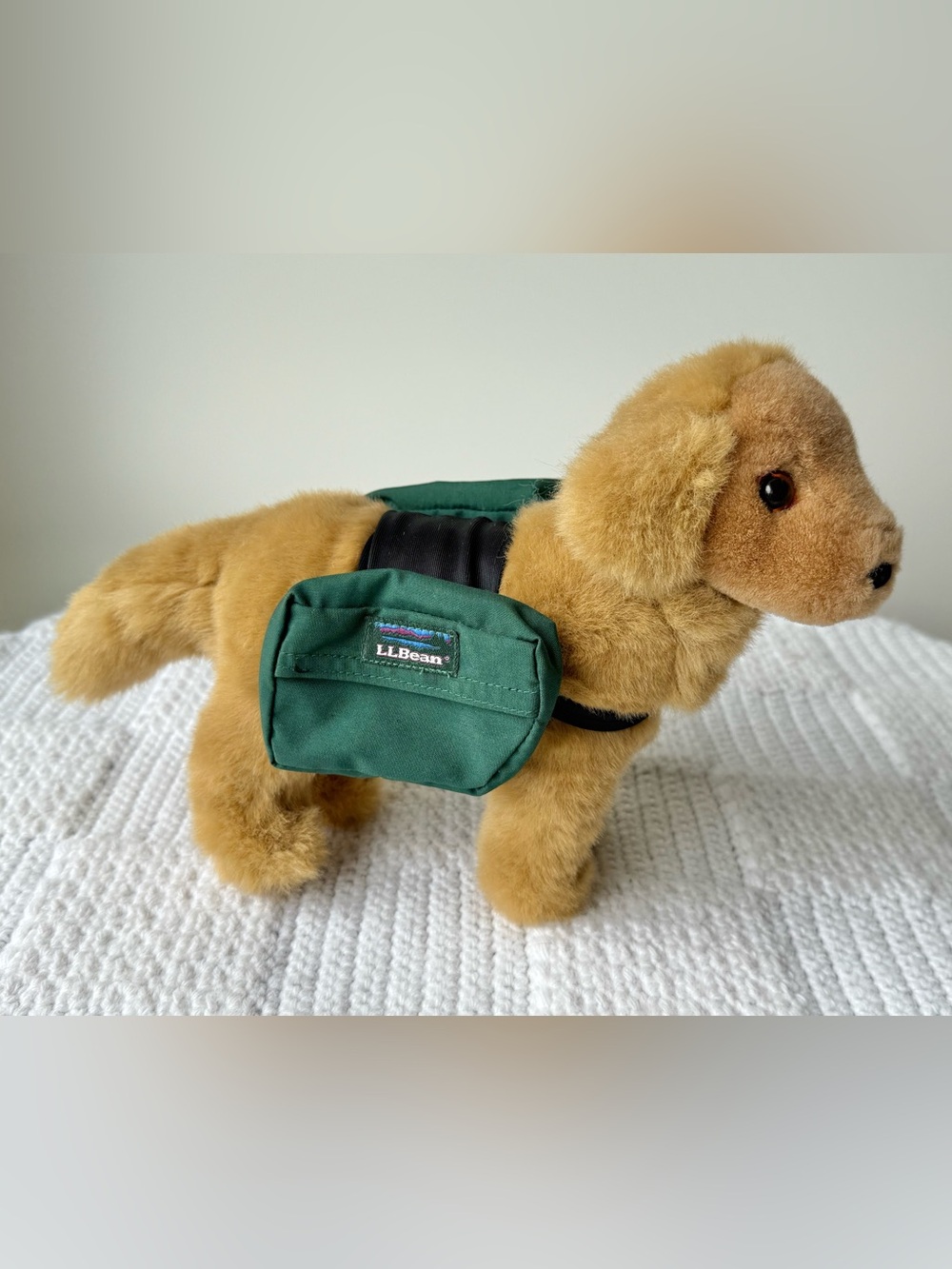 L.L.Bean Golden Retriever plush toy
